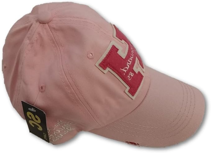 Amazon 新品 野球帽 韓国デザイン ベースボールキャップ ピンク Hマーク レデイース キャスケット ハンチング帽 通販