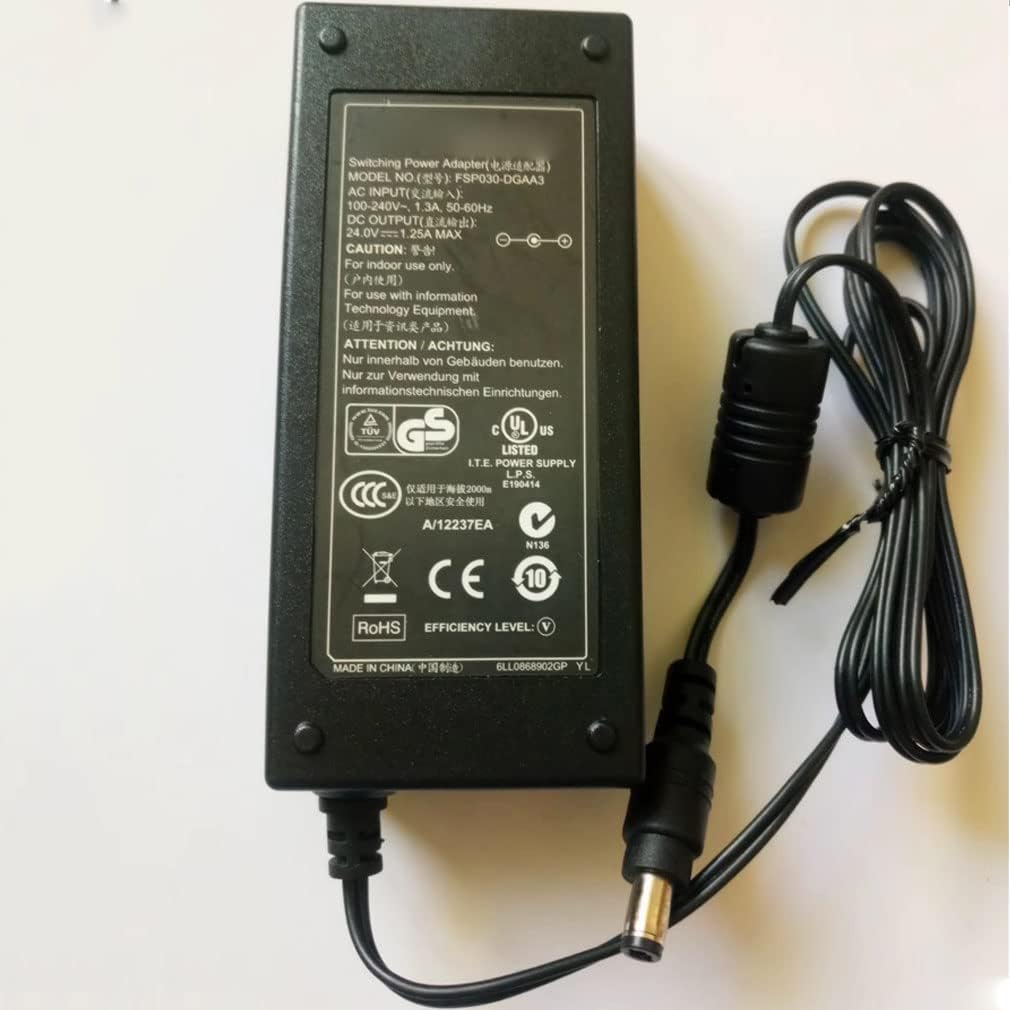 JULUCA FSP030-DGAA3 24V 1.25A 30W 5.5*2.5mm 電源 ACアダプターFor FSP 24V