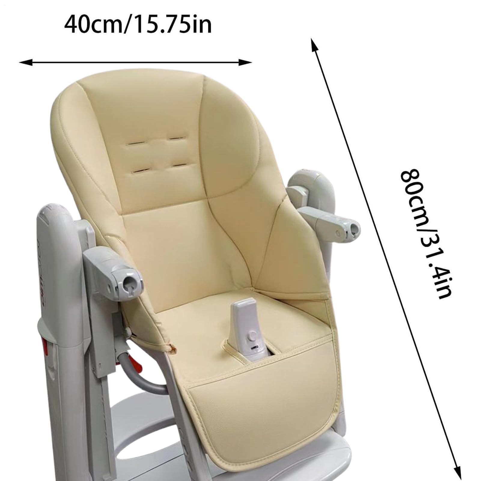Okładki na krzesło restauracji dla dziecka, okładka HighChair dla dziecka | Poduszka do mycia maszynowego Akcesoria dla niemowląt, wygodne części zam