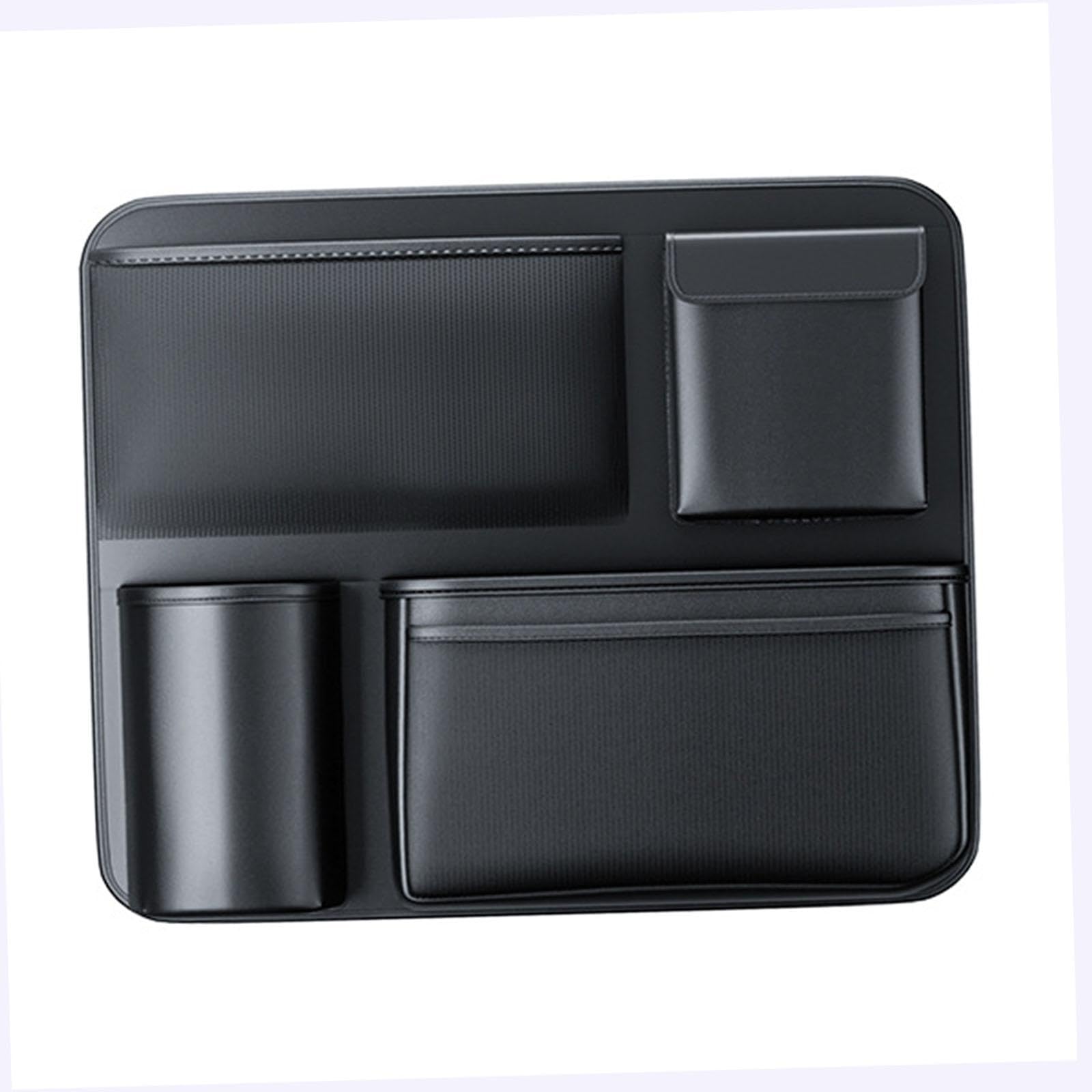 Organizador de Asiento Trasero para Coche con Compartimentos Múltiples Bolsillos Colgantes Resistente Al Agua Función Impermeable Adecuado para