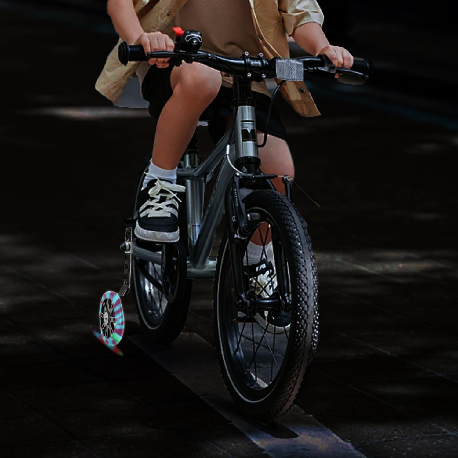 Roues Stabilisatrices Réglables Pour Vélo Enfant – 12 à 20 Pouces, Caoutchouc Antidérapant, Montage Facile (bleu)
