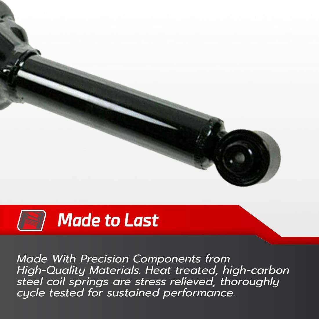 Pair Rear Strut and Coil Spring Assembly for 1997 1998 1999 2000 2001 Honda CR-V