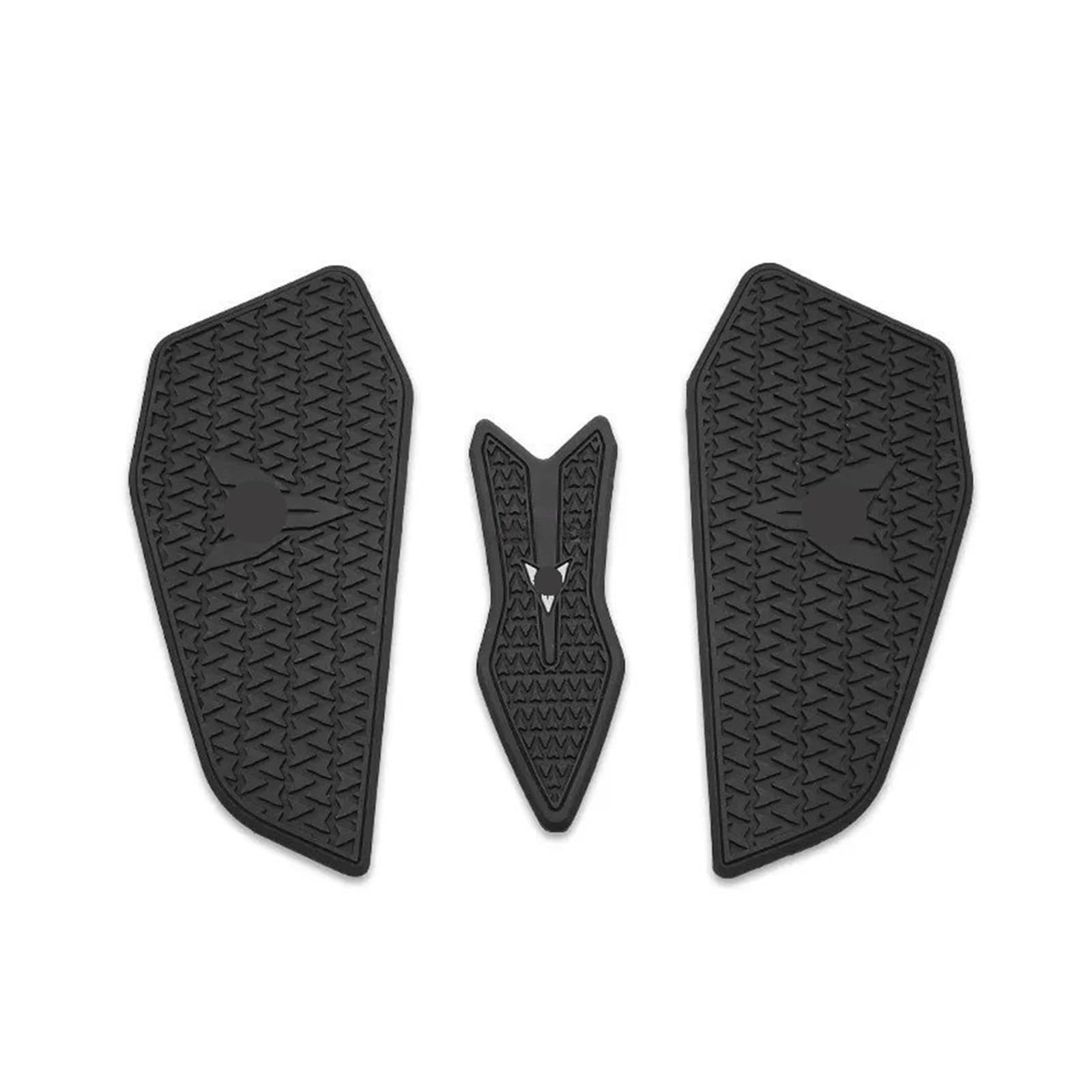 MT07 Motorcycle Rubber Tank Pad Protector Sticker Decal Gas Grip for Yam&aha MT-07 2024 2025 Mt07 Fuel Tank Pads Motorcycle