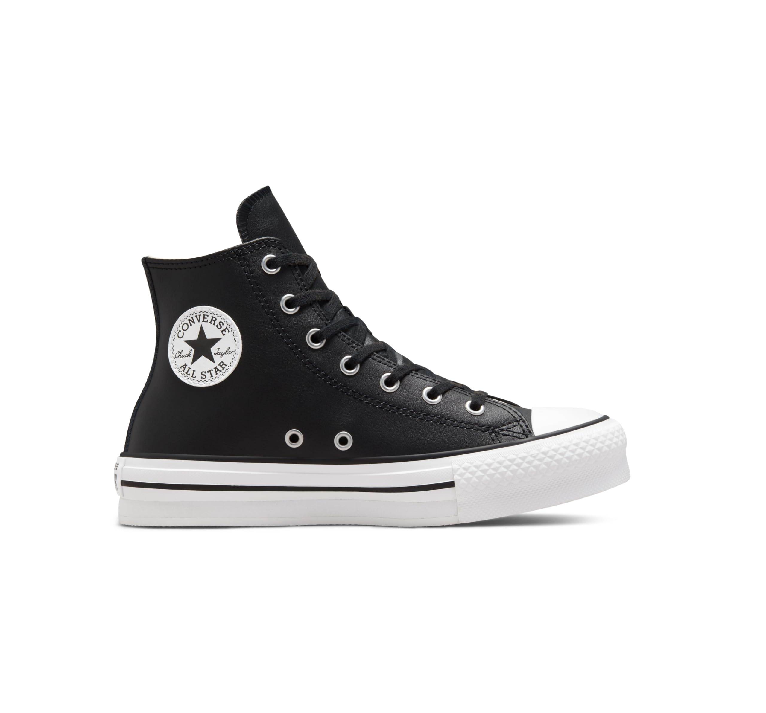 Converse Black White All Star Lift A02485c In For Junior
