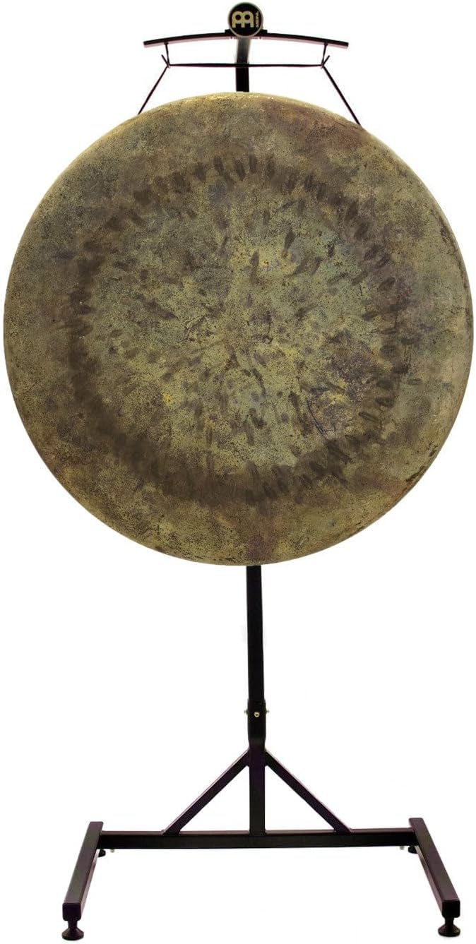32" Gongs on the Meinl Gong/Tam Tam Stand (TMGS) - Includes Gong, Stand, and Mallet/Heavy Duty, Quality & Sturdy/Rich Deep Tone