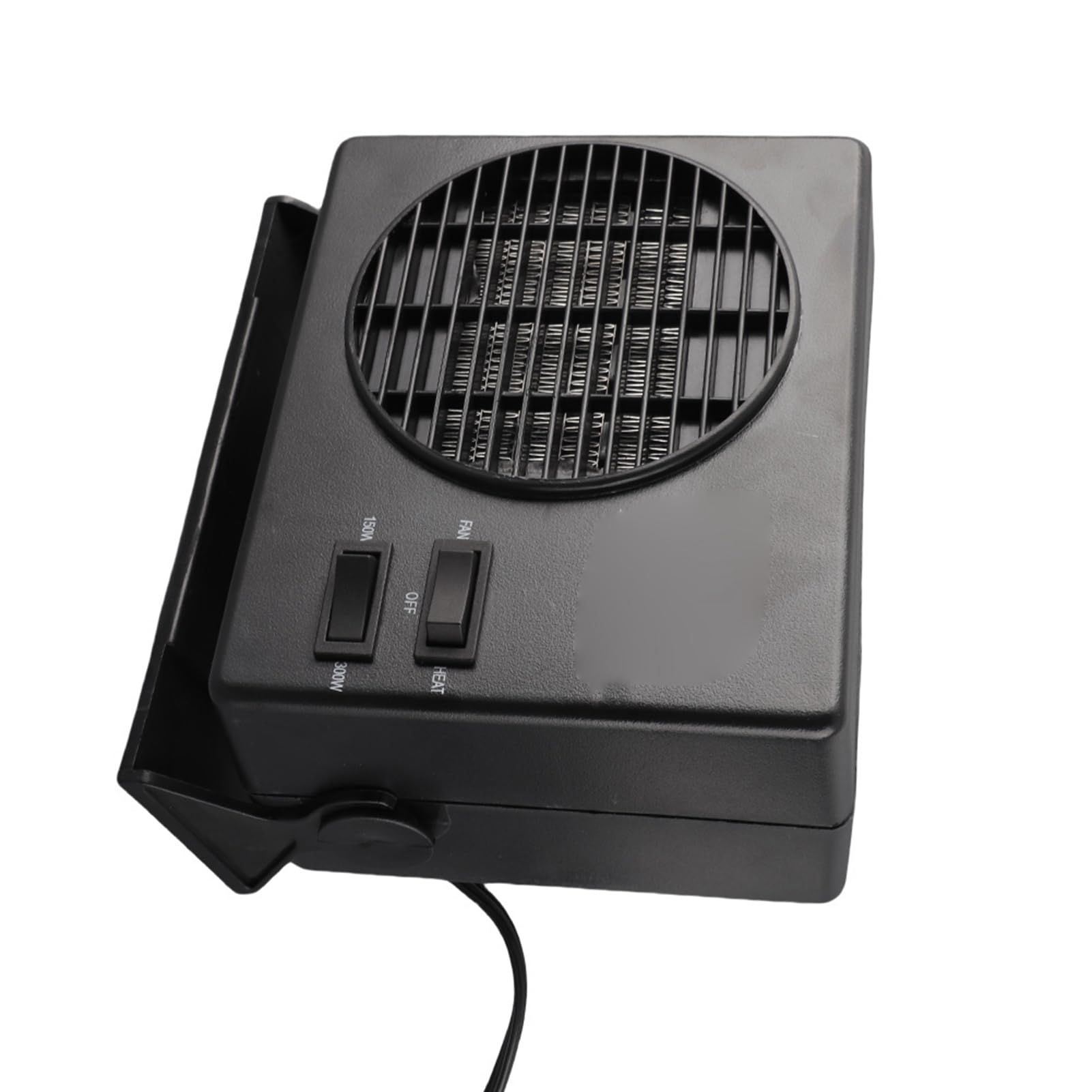 KIMISS Voiture Portable Chauffage Refroidissement Ventilateur Dégivreur Désembueur 300W Universel Noir