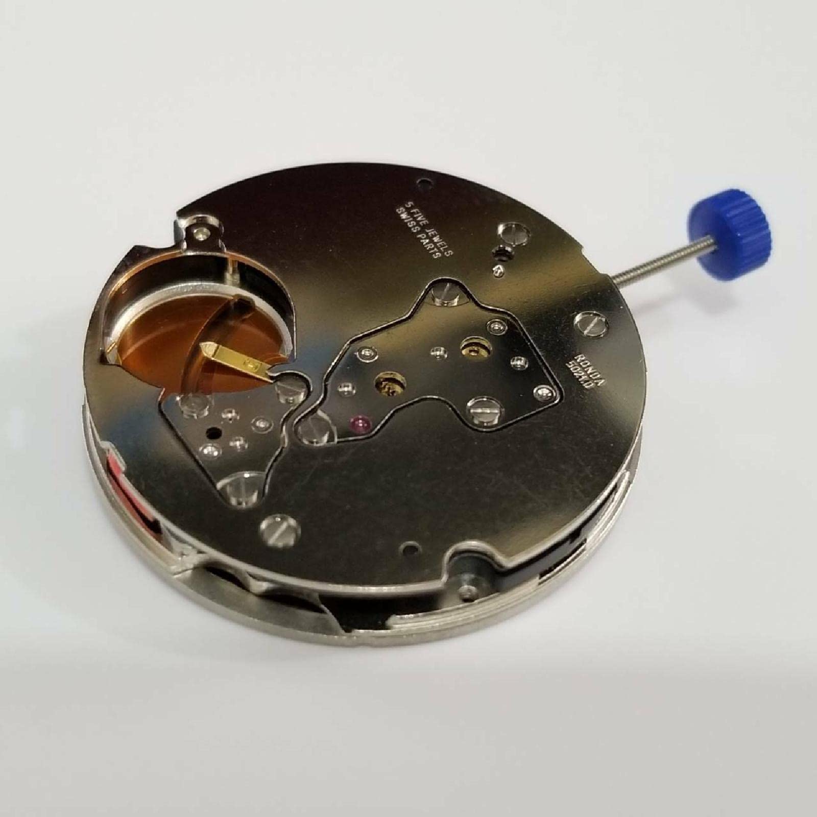 Wymiana mechanizmu zegarka, grubość 4,4 mm, mechanizm 5 klejnotów do zegarków Ronda 5021.D, akcesoria do zegarków