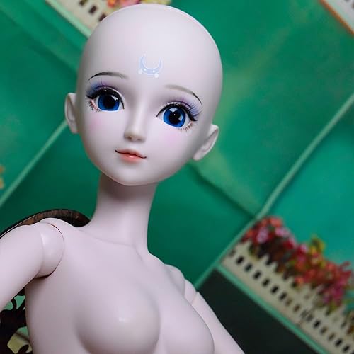 Miniatura 8 de Proudoll 13 BJD Doll Ashley 24" - 60cm cuerpo de muñeca personalizado, muñecas SD articuladas con bola, articulaciones mover muñecas de PVC DIY