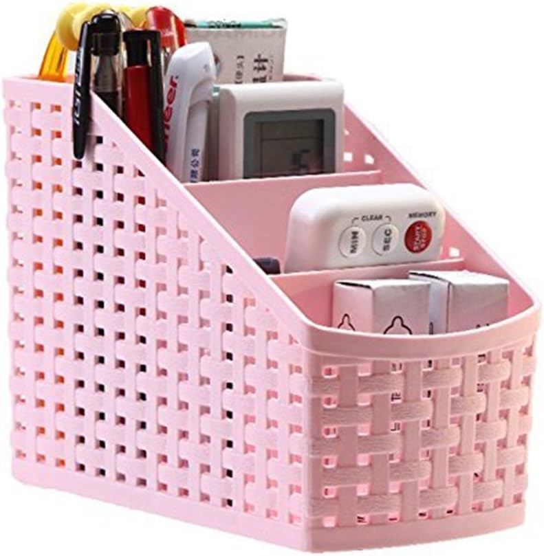 crispy™ 3Pc Multipurpose Desk Organiser, Pen Stand, Mobile Stand, Remote Stand, Table Organiser for Office, Multipurpose Stand (Color May Vary)