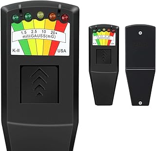 APROTII EMF Meter,Electromagnetic Field Radiation Detector Gauss Meter Ghost Hunting Paranormal Equipment Tester, EMF Magn...