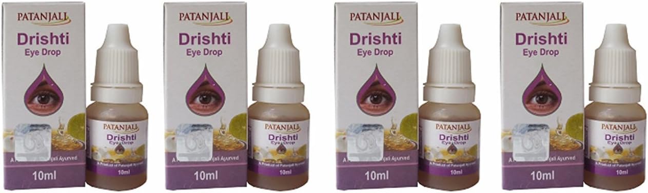 PatanjaliDivya Drishti 4 X Eye Drops 10ml