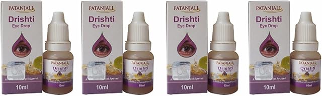 4 X Divya Drishti Eye Drops 10ml