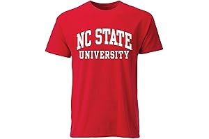 NC State Apparel Women's Short Sleeve T-Shirt with Classic Arch Logo