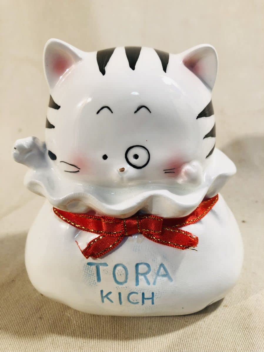 内藤ルネ 貯金箱 ねこ ネコ 猫 陶器製 レトロ Amazon | 昭和レトロ当時物 かわいい トラ吉 猫 ネコ 陶器 貯金