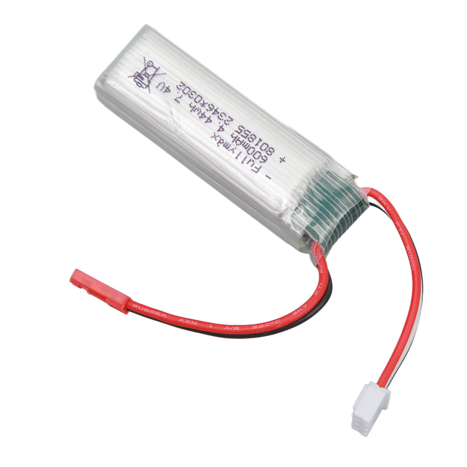 2 szt. RC samolot, baterie zamienne do XK A280 samolot R C bateria litowa 7,4 V 600 mAh