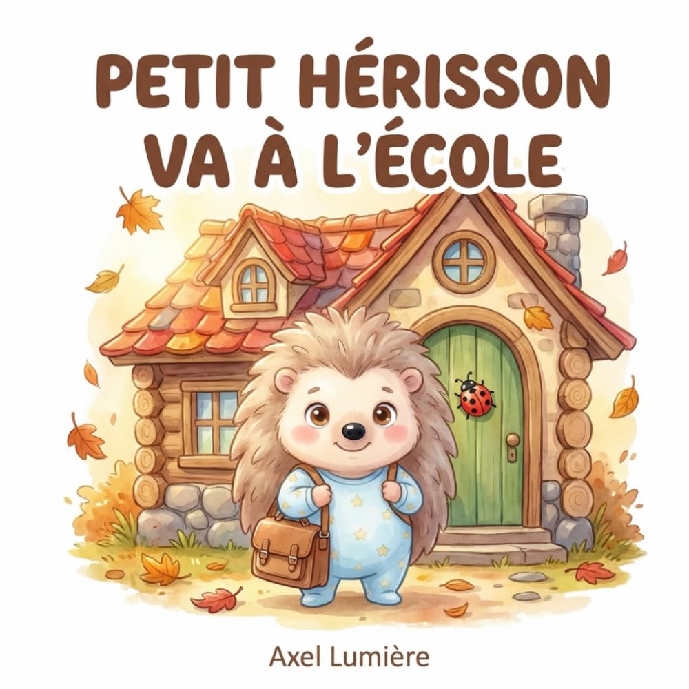 Petit Hérisson va à l'école: Une histoire pour préparer la rentrée en douceur (Les aventures de Petit Hérisson)
