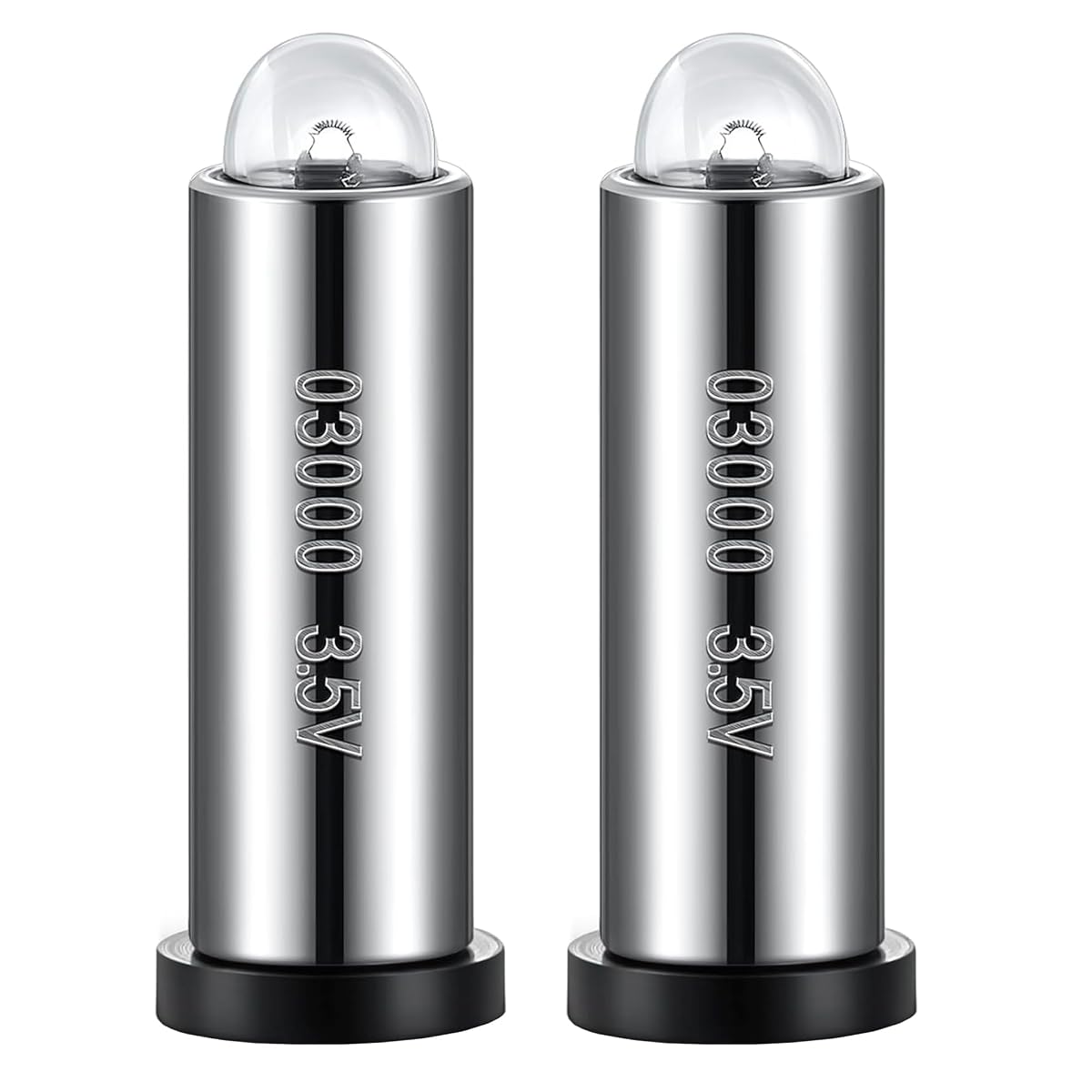 Hqrp 2-Pack Lamp Bulb Compatible With Welch Allyn Wa-03000 Wa03000 03000 Wa3000
