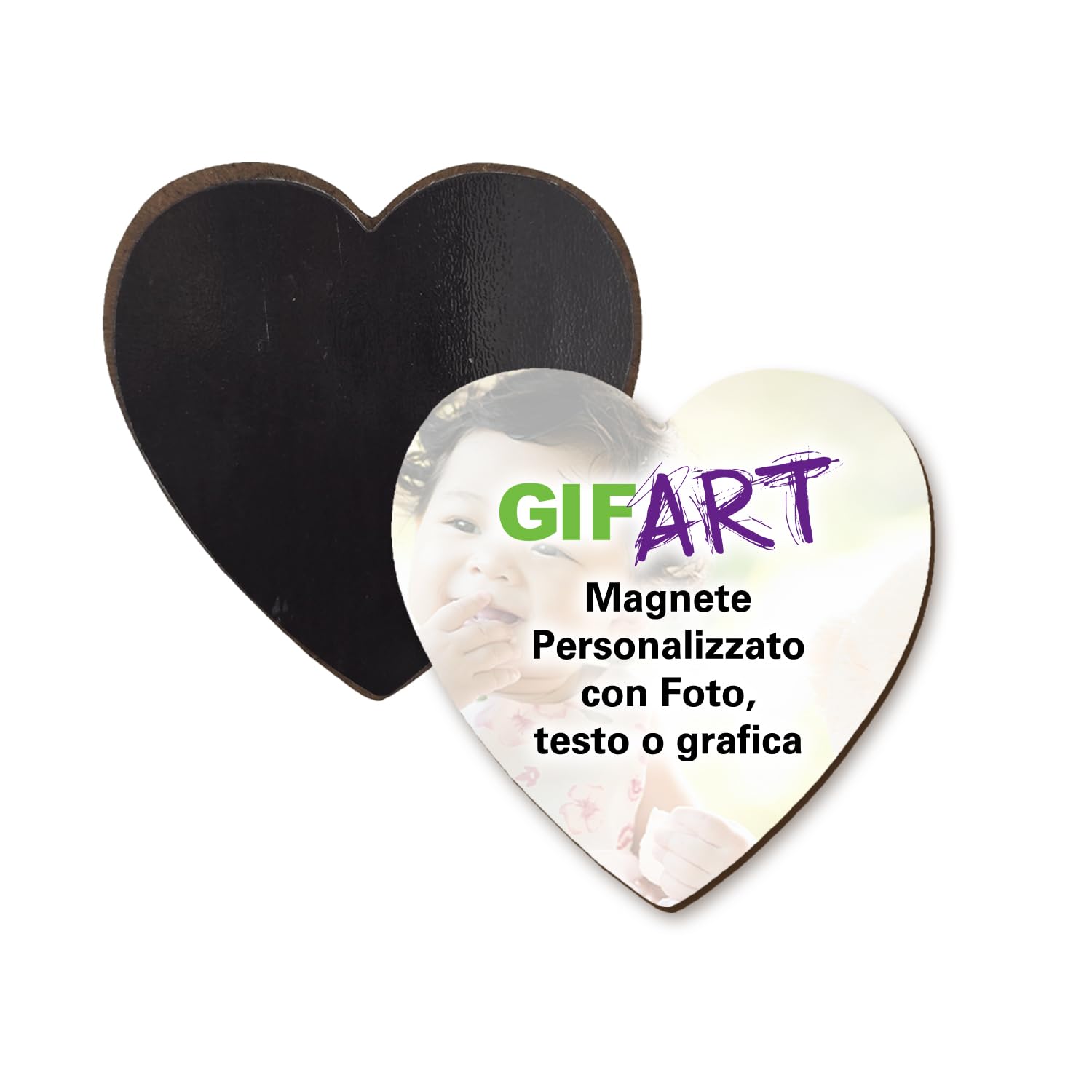 Calamite Frigo Personalizzate 4 Calamite Personalizzate Con Foto - Regalo Originale Per Frigo Frigo Retro