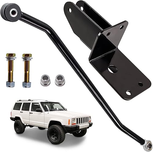 Miniatura 8 de maXpeedingrods Barra de elevación ajustable para Jeep Cherokee XJ 4WD 2WD 1984-2001, color negro