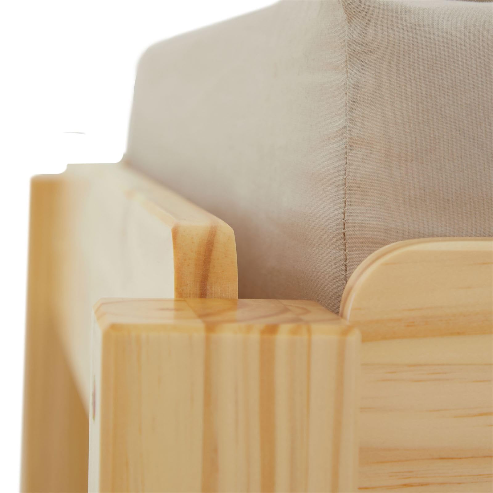 IDIMEX Lot de 2 Lits superposables RINO 80 x 190 cm, Lits Simples 1 Place, Couchage d'appoint, en pin Massif Vernis Naturel