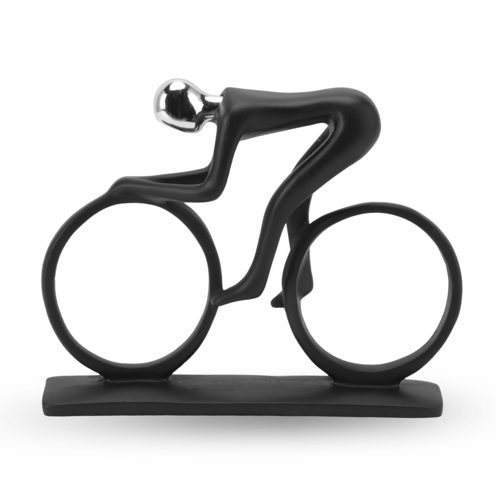 Ästhetischer Fahrradfahrer, Fahrrad-Ornament, Kuns Produktbild-Vorschau 8