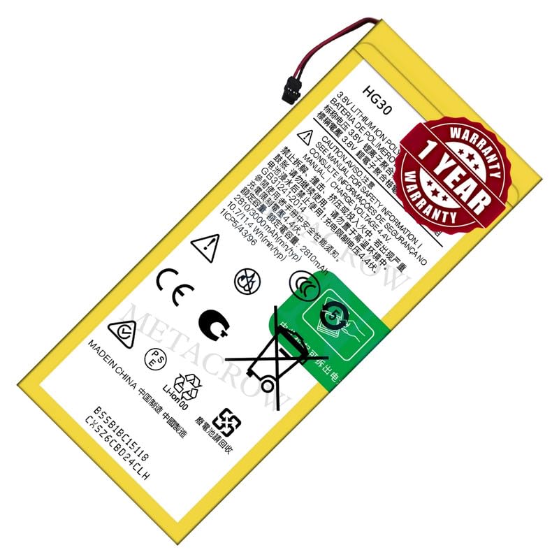 Image of Original HG30 Battery Compatible for Motorola Moto G5S | Moto G5S Plus - (3000mAh) - 1 Year Warranty CD4