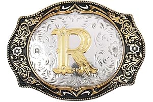 Hebillas Vaqueras para Hombre con Iniciales