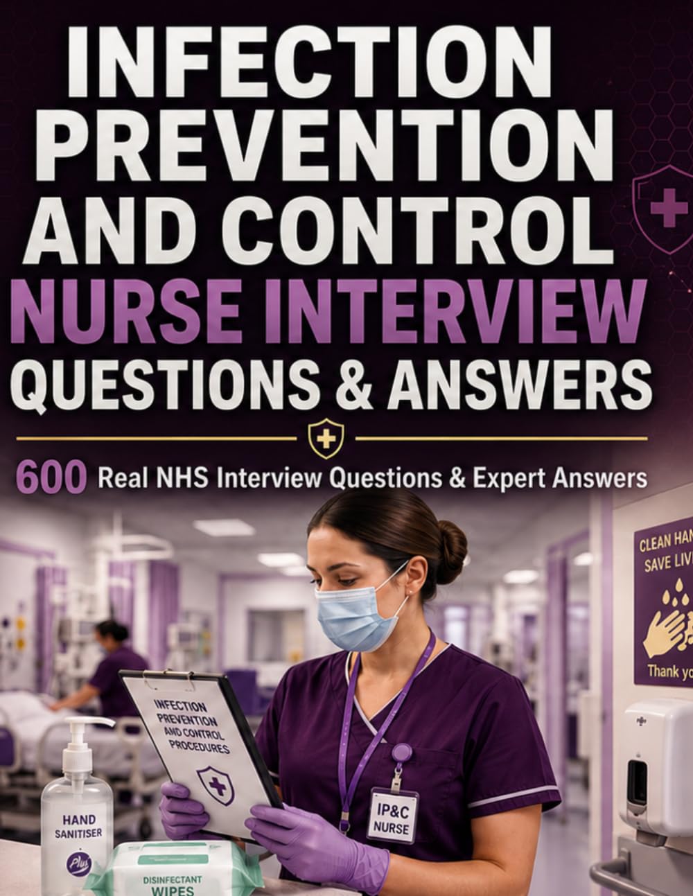 INFECTION PREVENTION AND CONTROL NURSE INTERVIEW QUESTIONS & ANSWERS: 600 Real NHS Interview Questions & Expert Answers (Nursing Interview & Clinical Mastery Series)