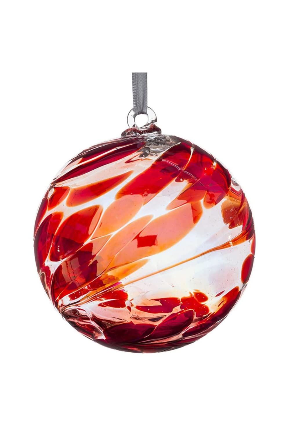 Sienna Glass Dark Red Ruby Wedding Anniversary Gift Friendship Ball In