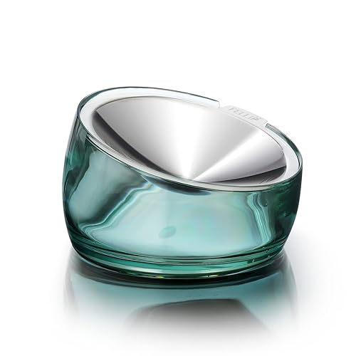 Felli Oblik Elevated Cat Bowl Removable Stainless Steel Wide Dish