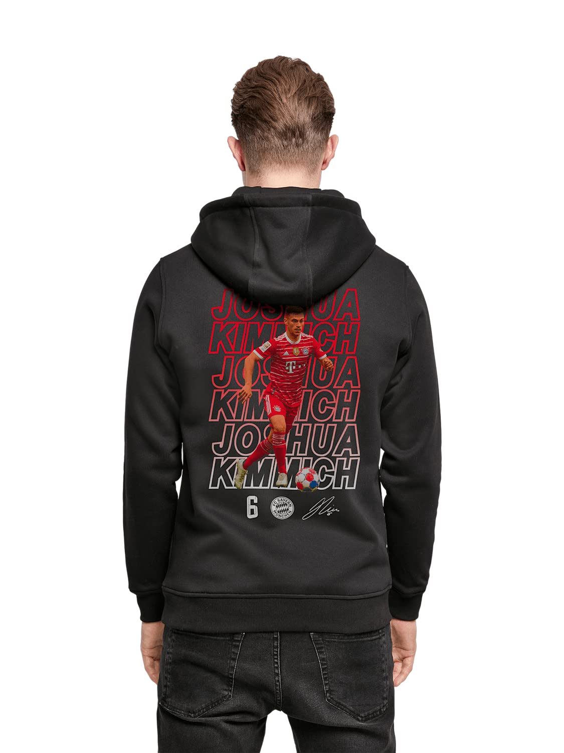 FC Bayern München Hoodie Kimmich Herren Schwarz