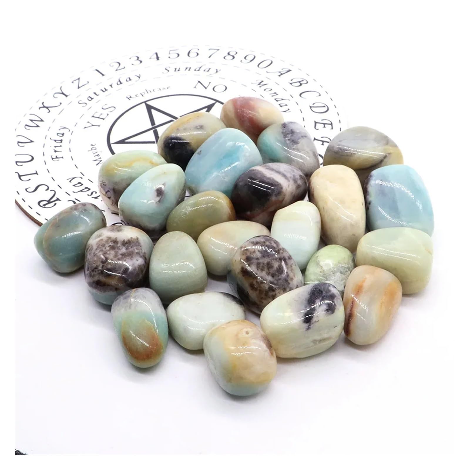 Ghiaia per Acquari Pietre di Ghiaia for acquari, Cristalli Irregolari, Pietre Reiki, Sfusa, preziose levigate, Decorazioni for la casa, Regalo for(1000g)
