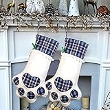 Aparty4u Pet Dog Christmas Stockings Paw, 18