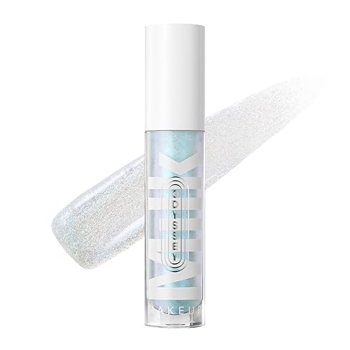 Milk Makeup Odyssey - Aceite de labios brillante, color rojo (Sky Blue Shimmer), 0.2 onzas, para labios más completos y brillantes, humedad de larga