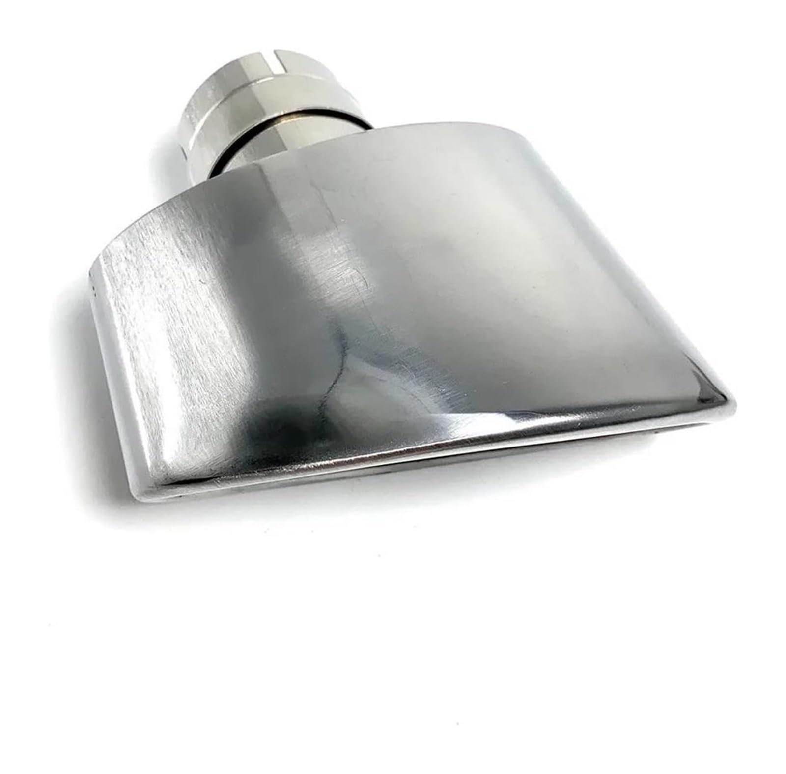 Sortie Silencieux Embouts Pour Voitures Embout D'échappement Universel Acier Inoxydable 304 Sortie 150 Mm Ovale Et Incliné 1 Pièce(57-150 Left)