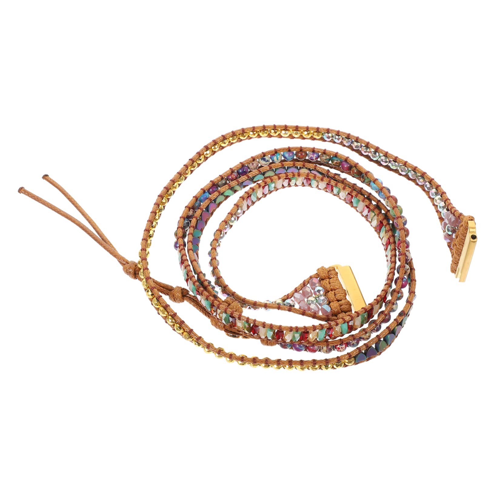 Gatuida 3 Pièces Bracelet Montre Remplacement Bracelet De Montre Perlé De Perlé Remplacer Pour Reloj Inteligente Cire