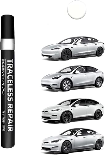 Stylo de Retouche de Peinture pour Tesla Model Y X S 3 TOPABYTE