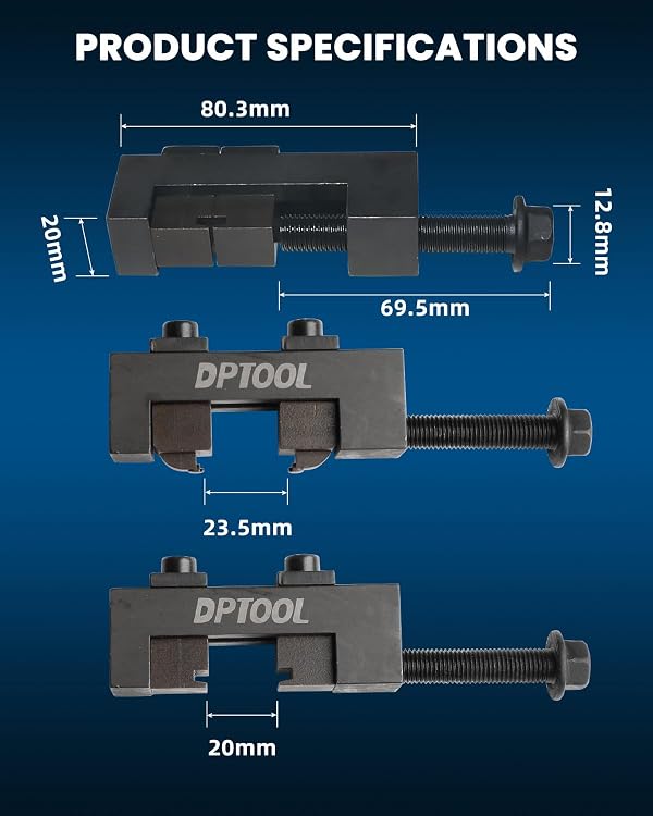 DPTOOL CV Axle Boot Clamp Tool Compatible with Toyota Lexus BMW Etc, CV Boot Clamp Pliers, Drive Shaft CV Axle Boot Clamp Removal and Installation Tool Replace OEM 09521-24010 by DPTOOL - Used condition - Image 8