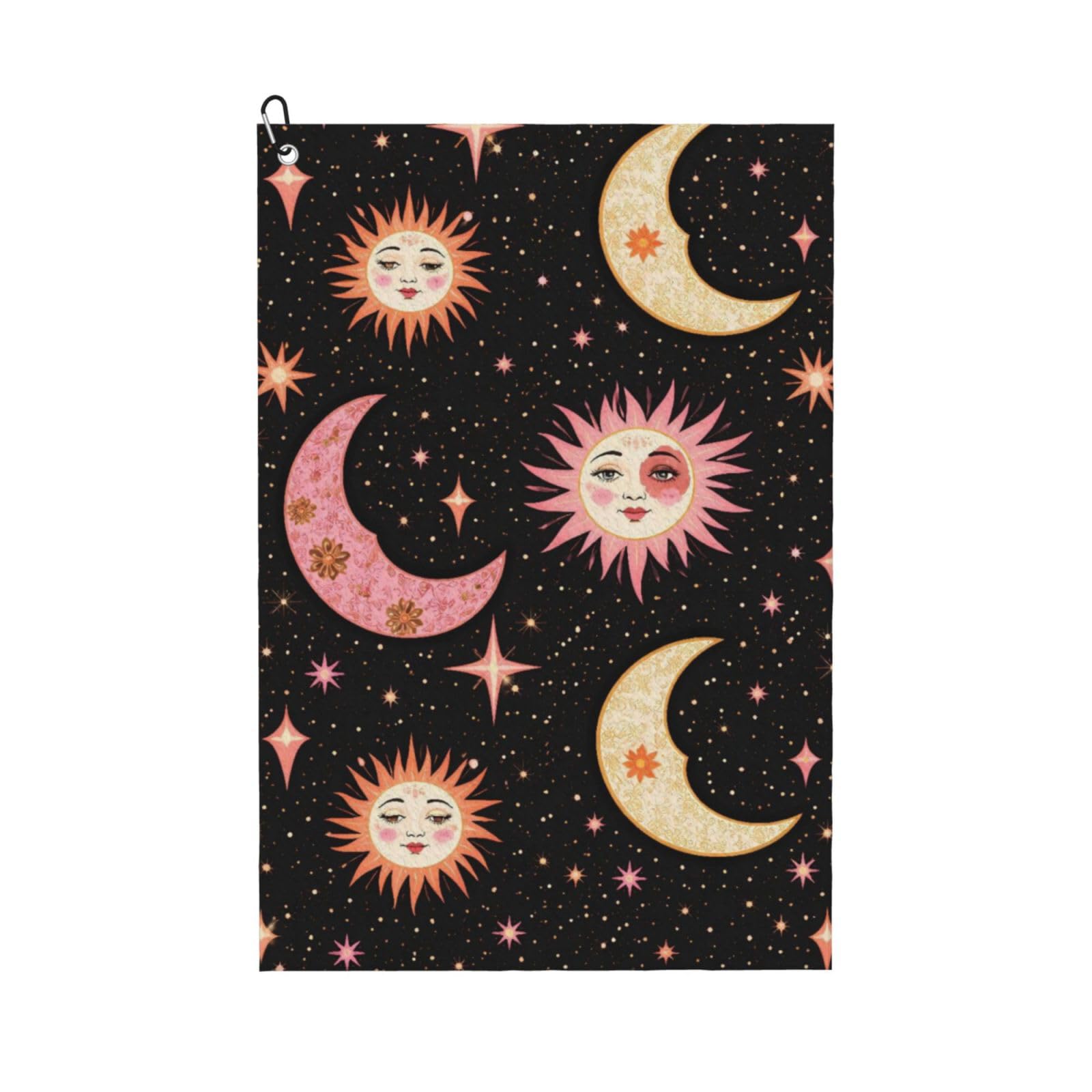 BSDFGSDD Moon And Sun Golf Towel 24 x 16 inches