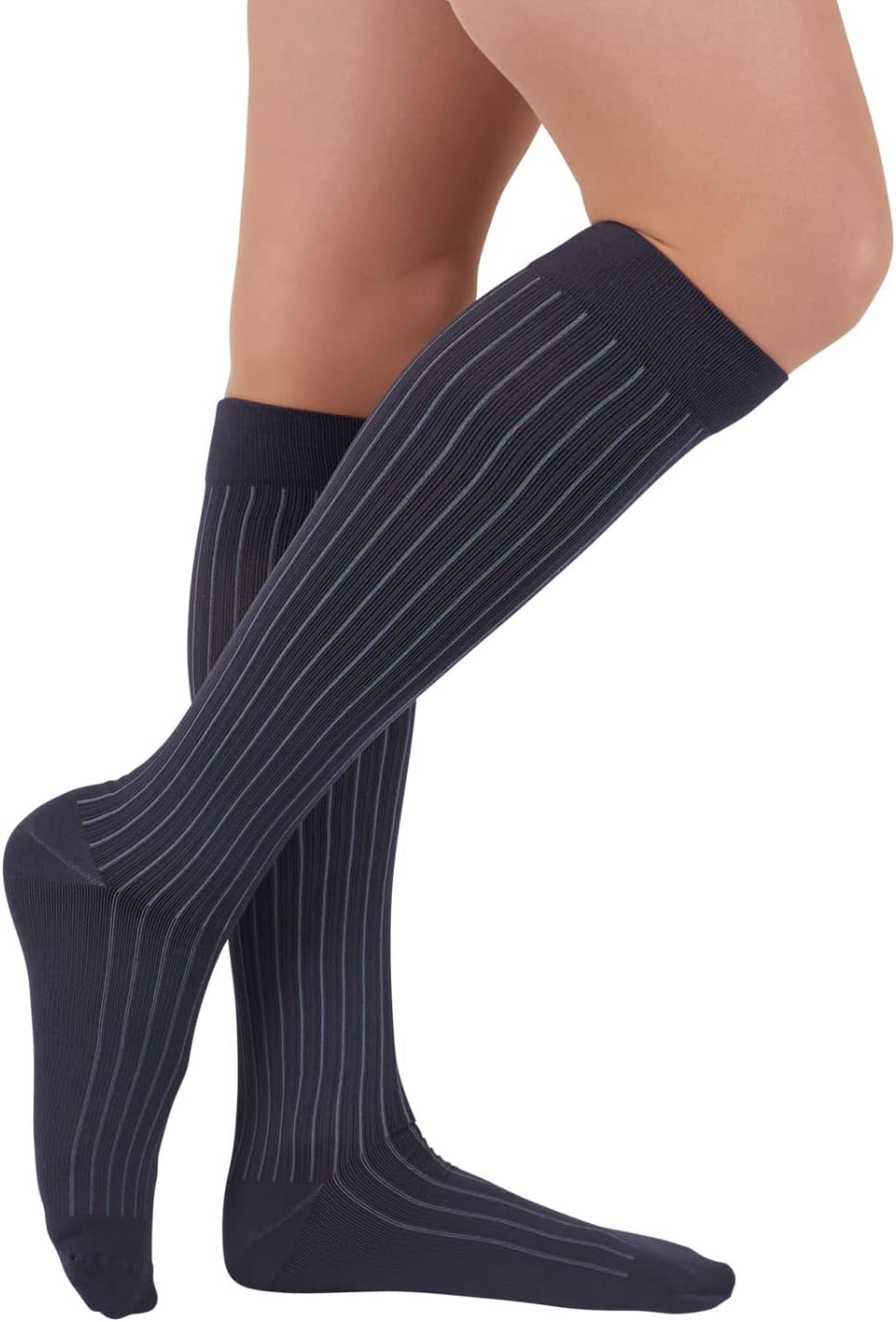 Rejuva Freedom 15-20 mmHg Knee High Compression Socks Men & Women Long Socks