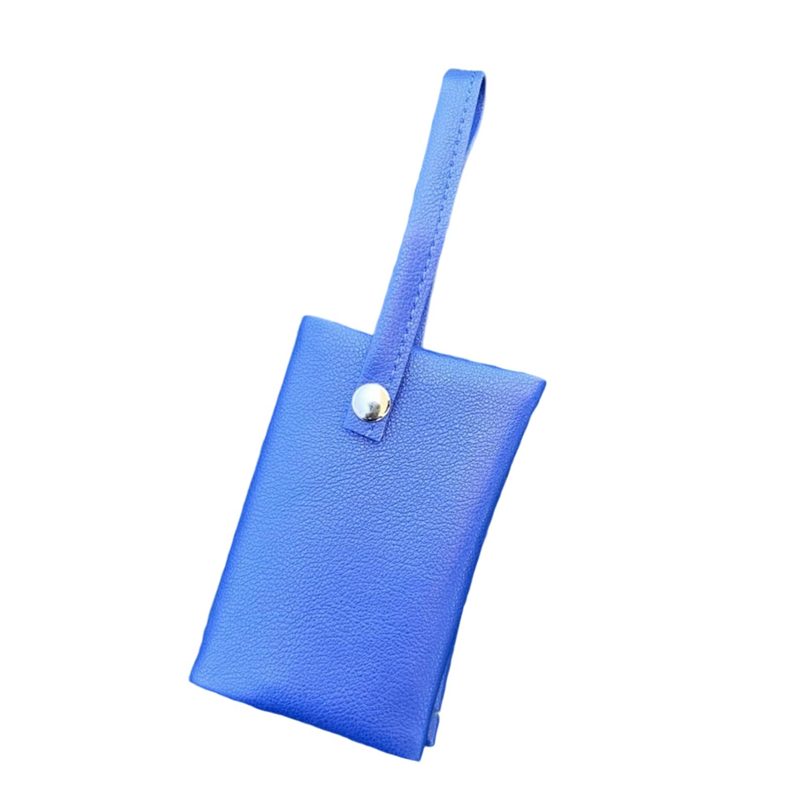 Leather Keychain Tissue Dispenser Wall Mountable Compact Storage Solution for Bathroom Kitchen Child Safe Household