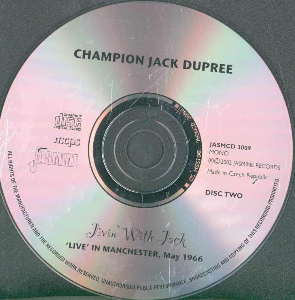 Jivin' With Jack, Live
