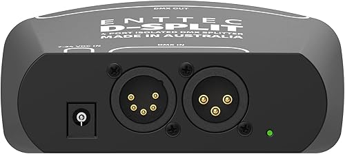 Miniatura 3 de Enttec D-Split 70579 DMX - Divisor aislado de 4 puertos (5 pines)