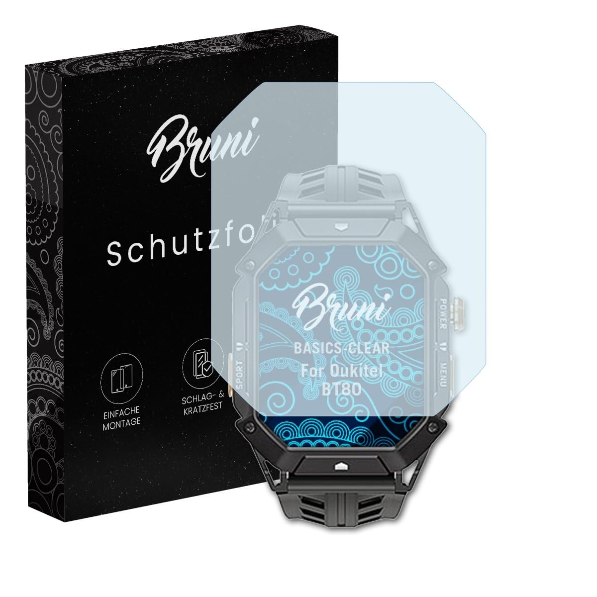 Protection D'écran Oukitel BT80 - 18 Films Ultra-clairs Anti-rayures - Pose Facile Sans Bulles