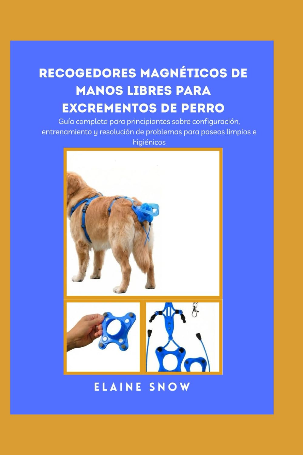 Recogedores magnéticos de manos libres para excrementos de perro