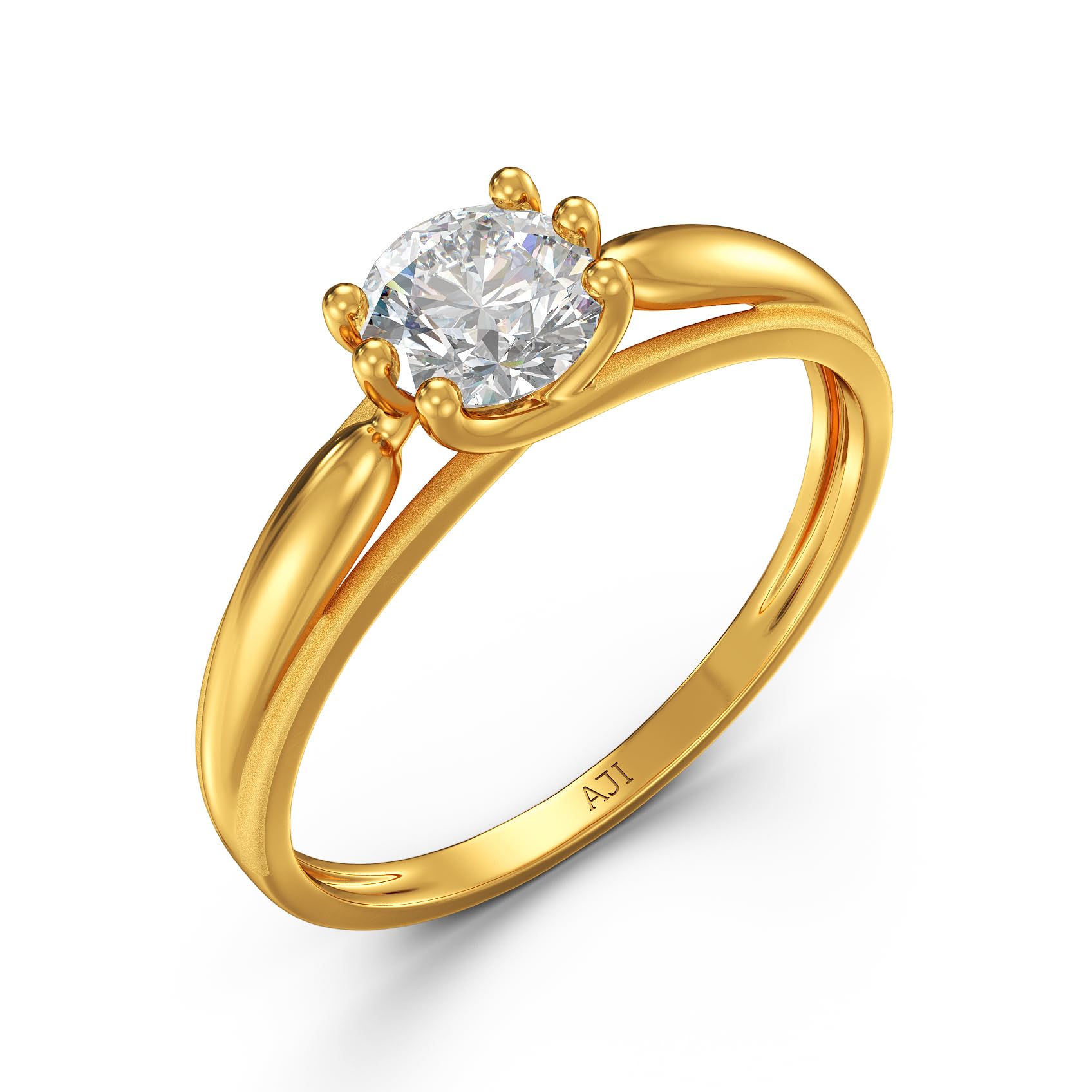 Joyalukkas22KT 916 Purity Radiate Women Gold Ring for Women