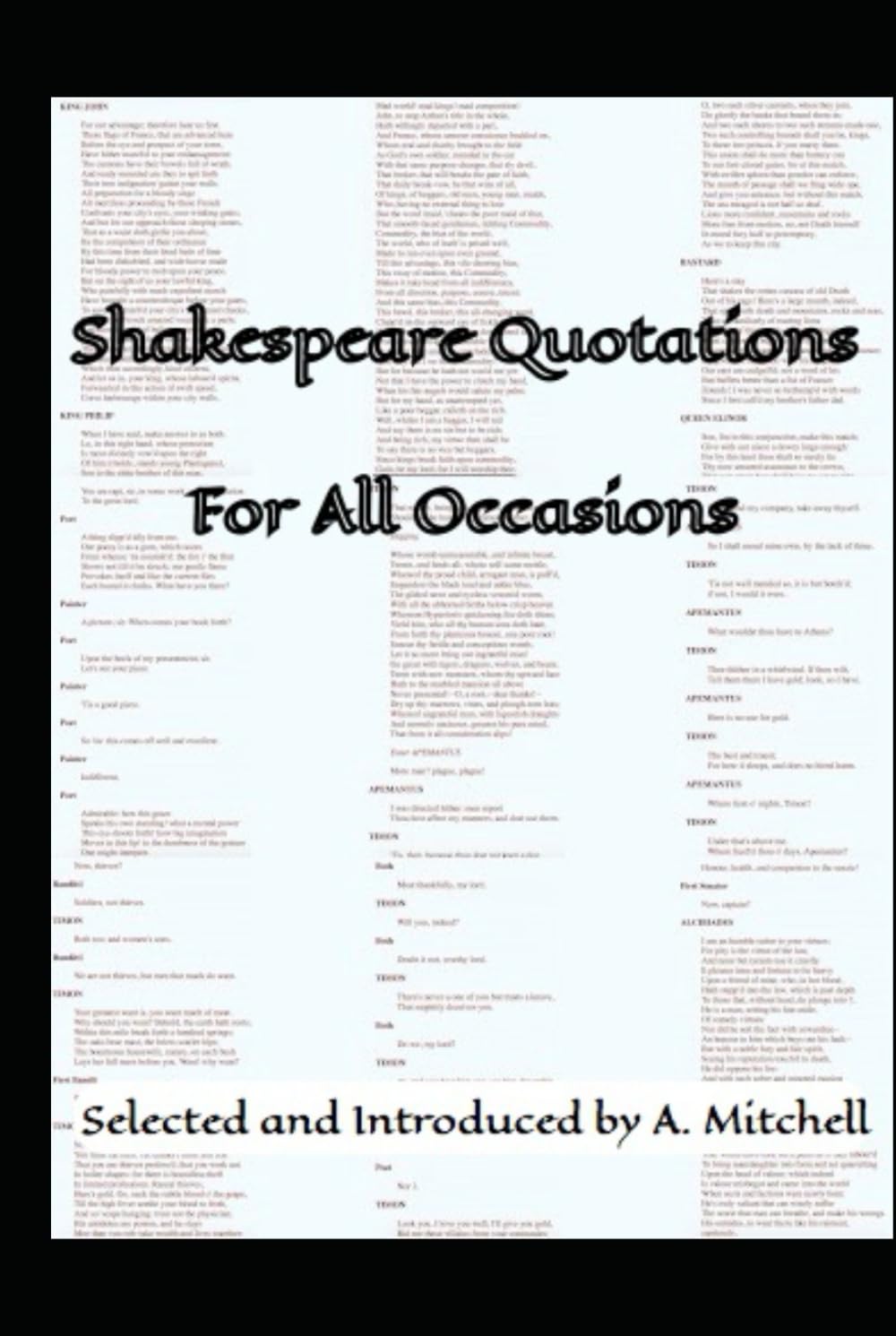 Shakespeare Quotations For All Occasions