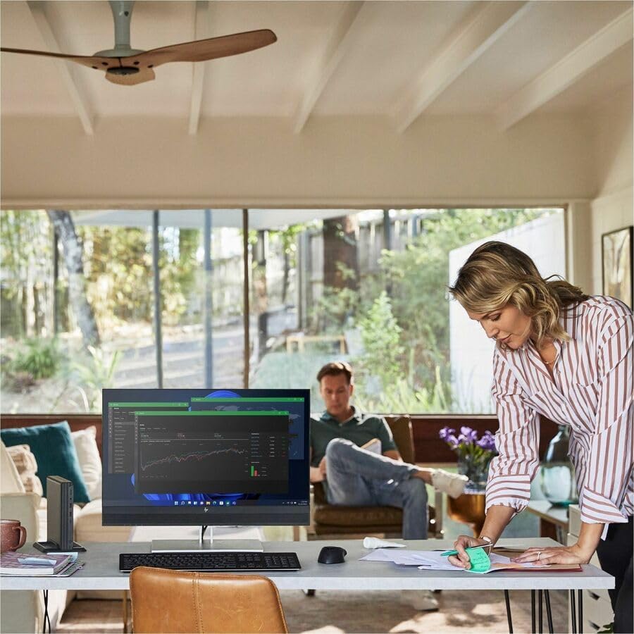 HP Elite Mini 800 G9 Desktop Computer - Intel Core i7 12th Gen i7-13700T Hexadeca-core (16 Core) - 16 GB RAM DDR5 SDRAM - 512 GB M.2 PCI Express NVMe SSD - Mini PC (Renewed)