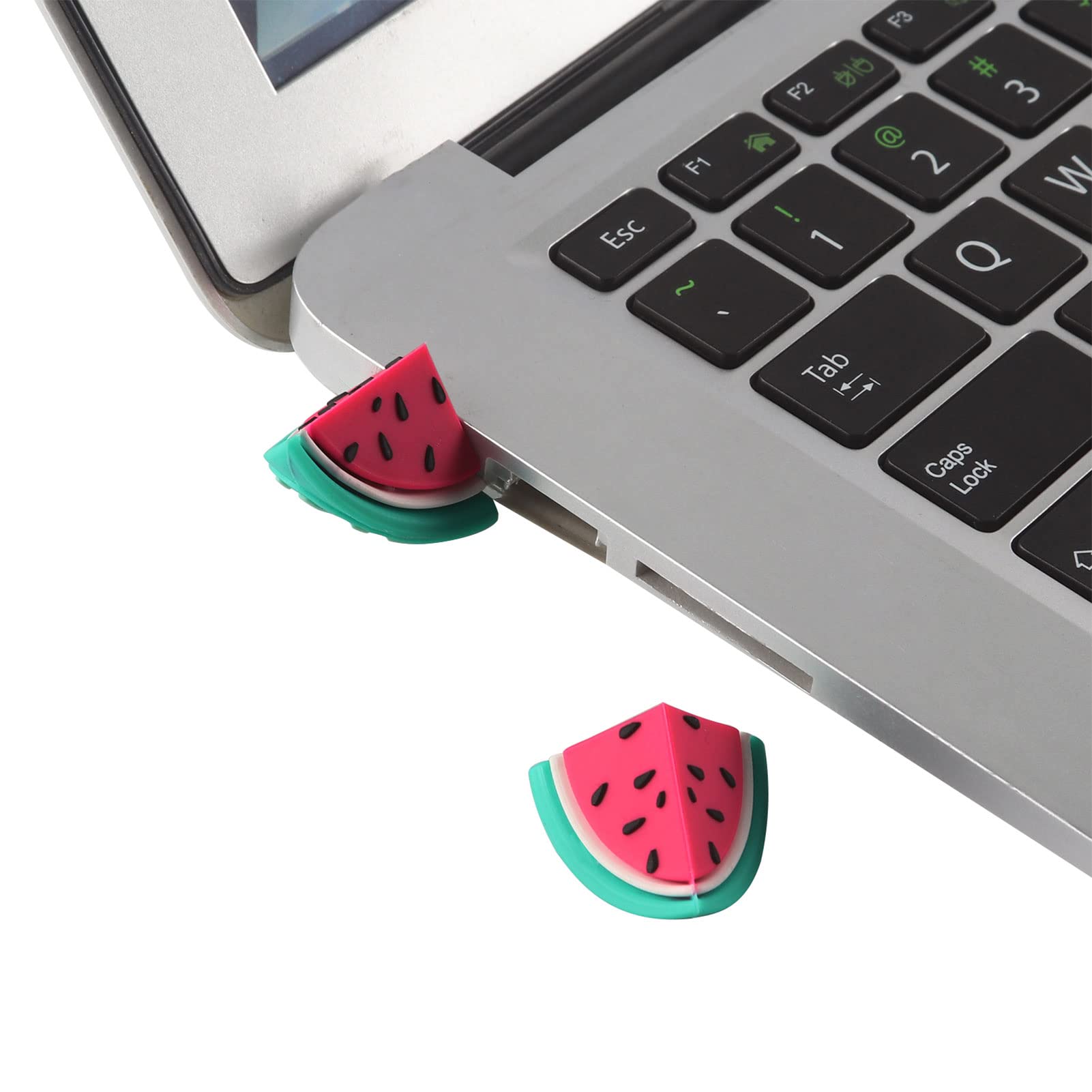 Urocza seria owocowa, arbuz, kształt, 128 GB, USB 2.0, pendrive ślubny, miękki długopis z PCW, nowość pamięć do przechowywania danych, fajny kciuk, zabawny dysk U, prezent, czerwony i zielony