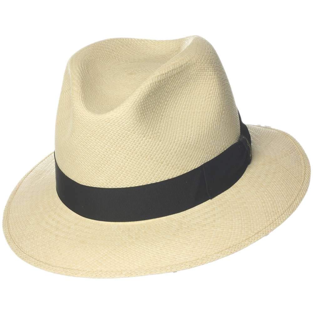 Borsalino Panama Safari Hat, Natural, 7 5/8